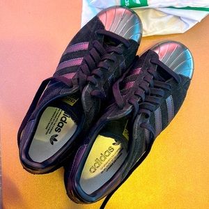 Adidas Superstar 80s metal toe (core black)